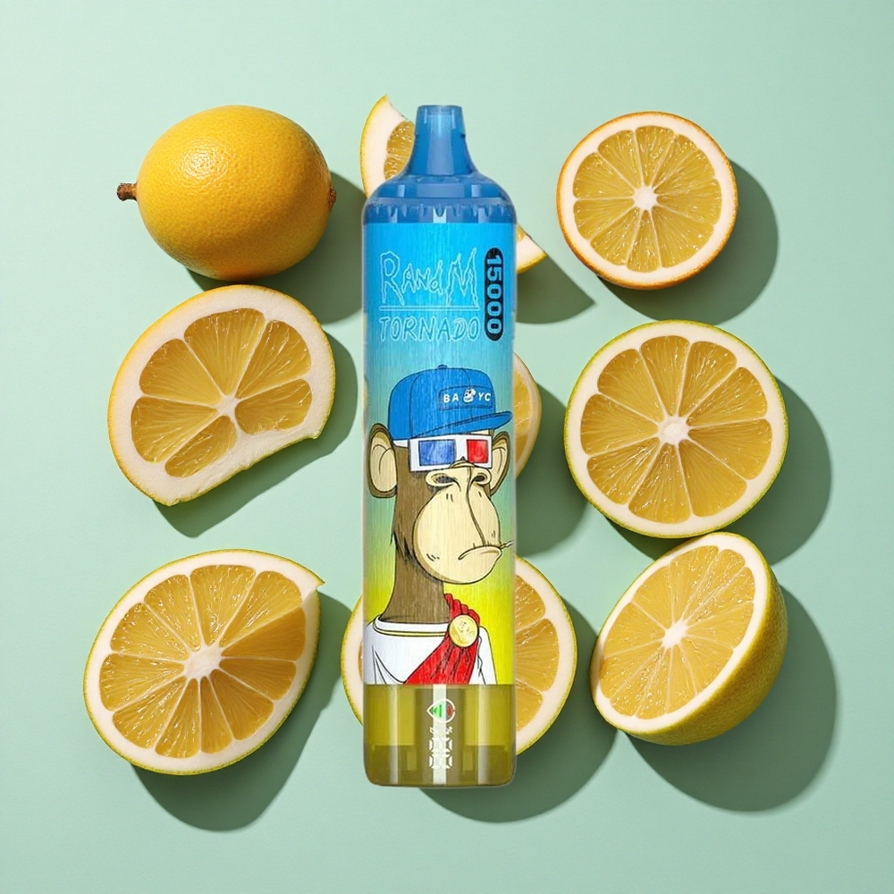 RandM Fumot Tornado 15000 Puffs Mr Blå engros Norge 25ml Type-C