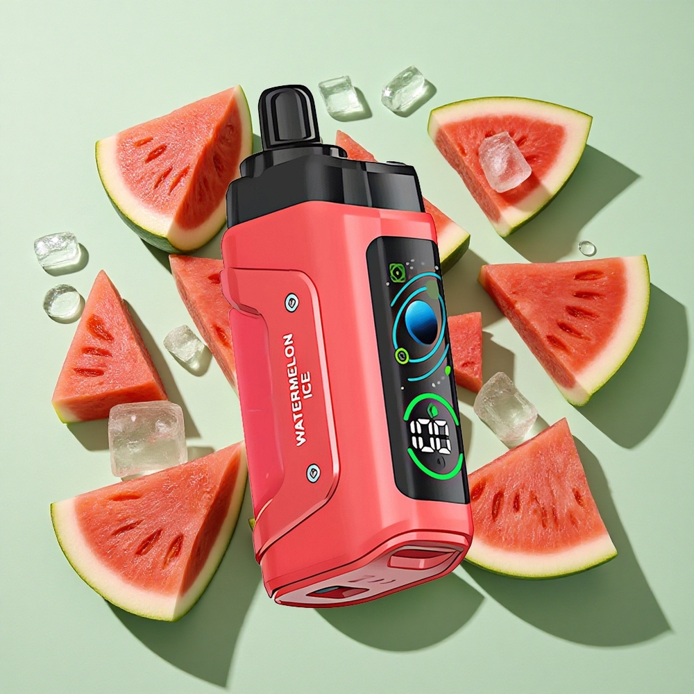 Razz Bar 45000 Puffs Engangs Vape Vannmelon Is engros Norge Type-C Lading 20 mg/ml Nikotin