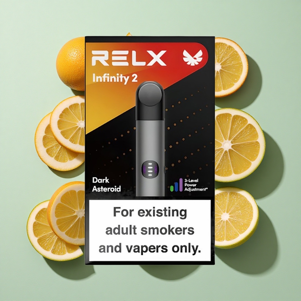 RELX Infinity 2 600-650 puffer Grå engros Norge 1,9 ml Pod