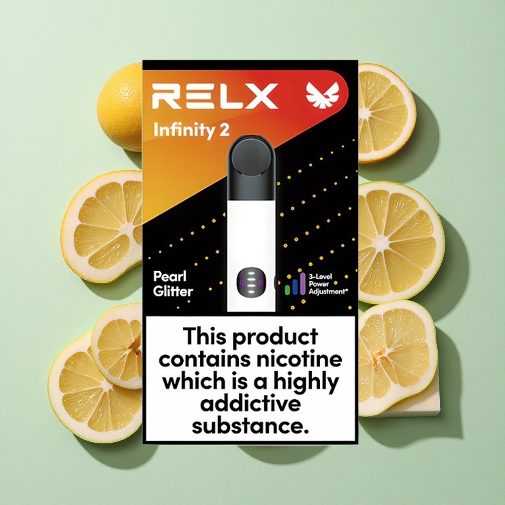 RELX Infinity 2 650 puffer perlepudder engros Norge Metallisk finish