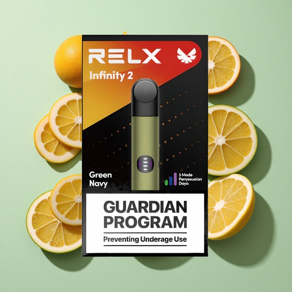 RELX Infinity 2 650 puffs Grønnblå engros Norge 1,9 ml Pod