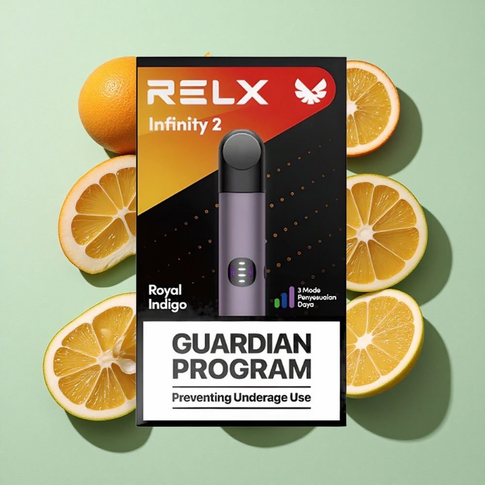 RELX Infinity 2 650 puffs Royal Indigo (Kongeblå) engros Norge 1.9 ml Pod