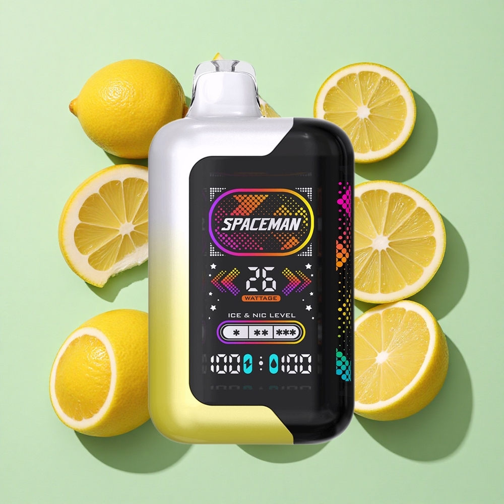 SMOK SPACEMAN SP40000 Engangs Vape Sitron Pop 40000 Puffs 20ml engros Norge