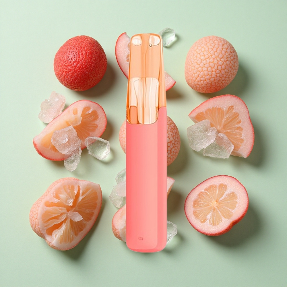 Snowplus Dash 4000 Puffs Litchi Is Disposable Device Engros Norge 7,5 ml