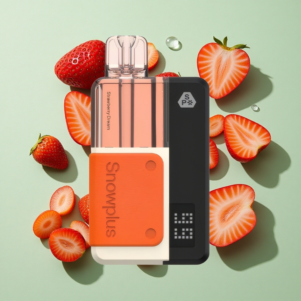 Snowplus Swift 15000 Puffs Jordbærdrøm Pod Kit 1000 mAh engros Norge