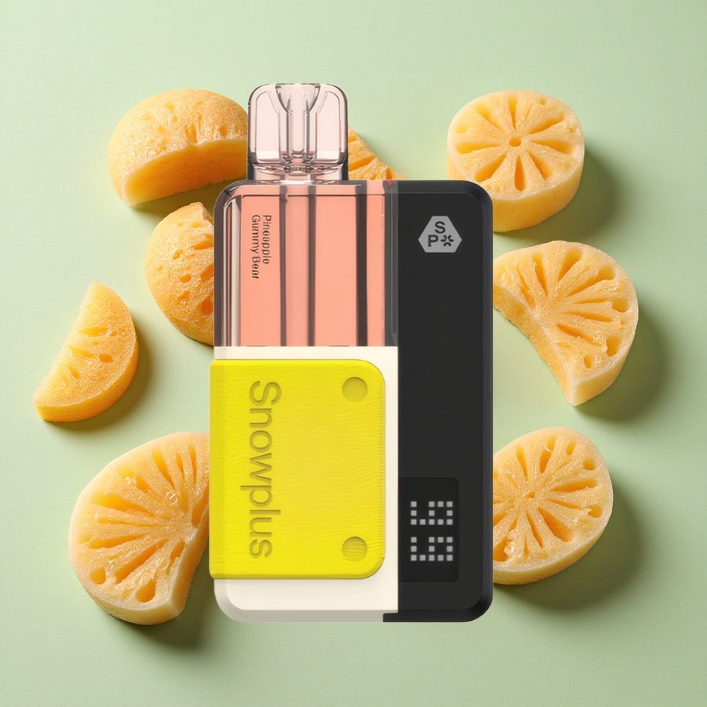 Snowplus Swift 15000 Puffs Pod Kit Ananas Gummibjørn engros Norge Dual Mesh 1000 mAh