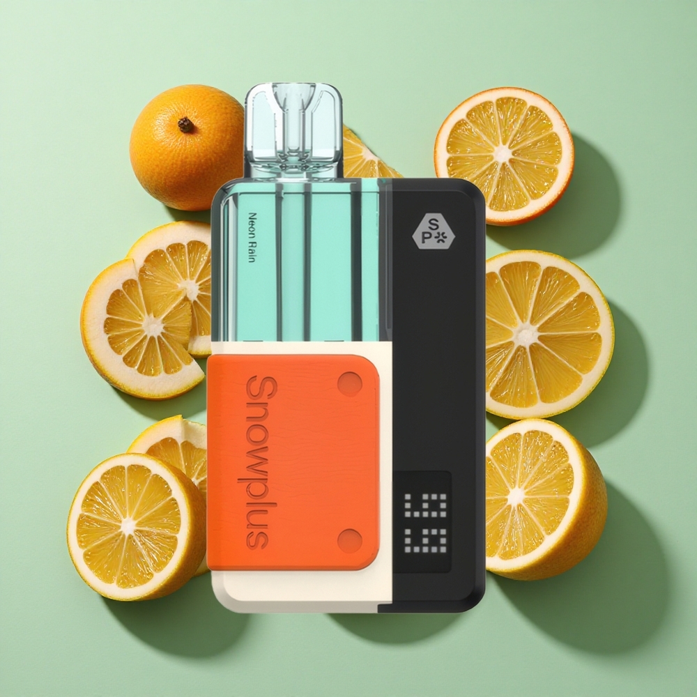Snowplus Swift 15000 Puffs Pod Kit Neon Regn engros Norge Dual Mesh 2+10 ml