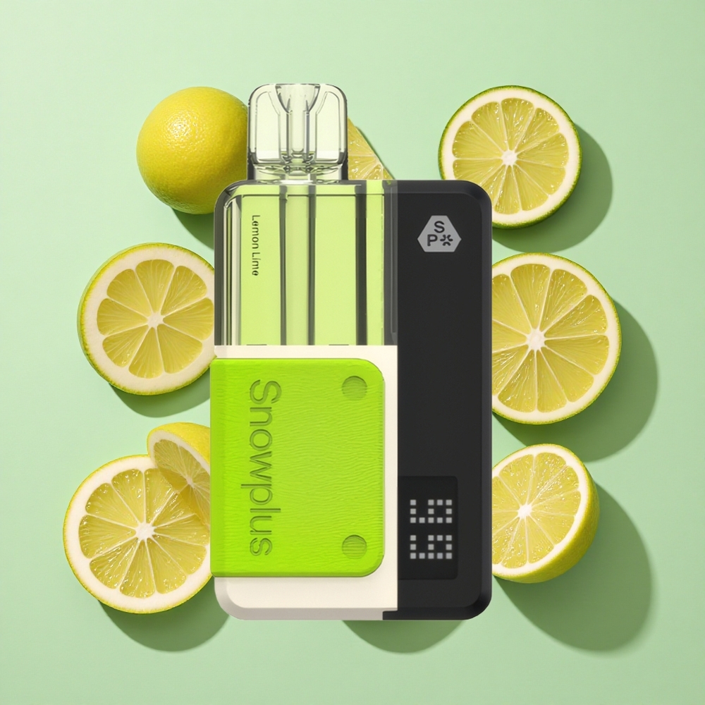 Snowplus Swift 15000 Puffs Pod Kit Sitron Lime engros Norge Dual Mesh 2+10ml