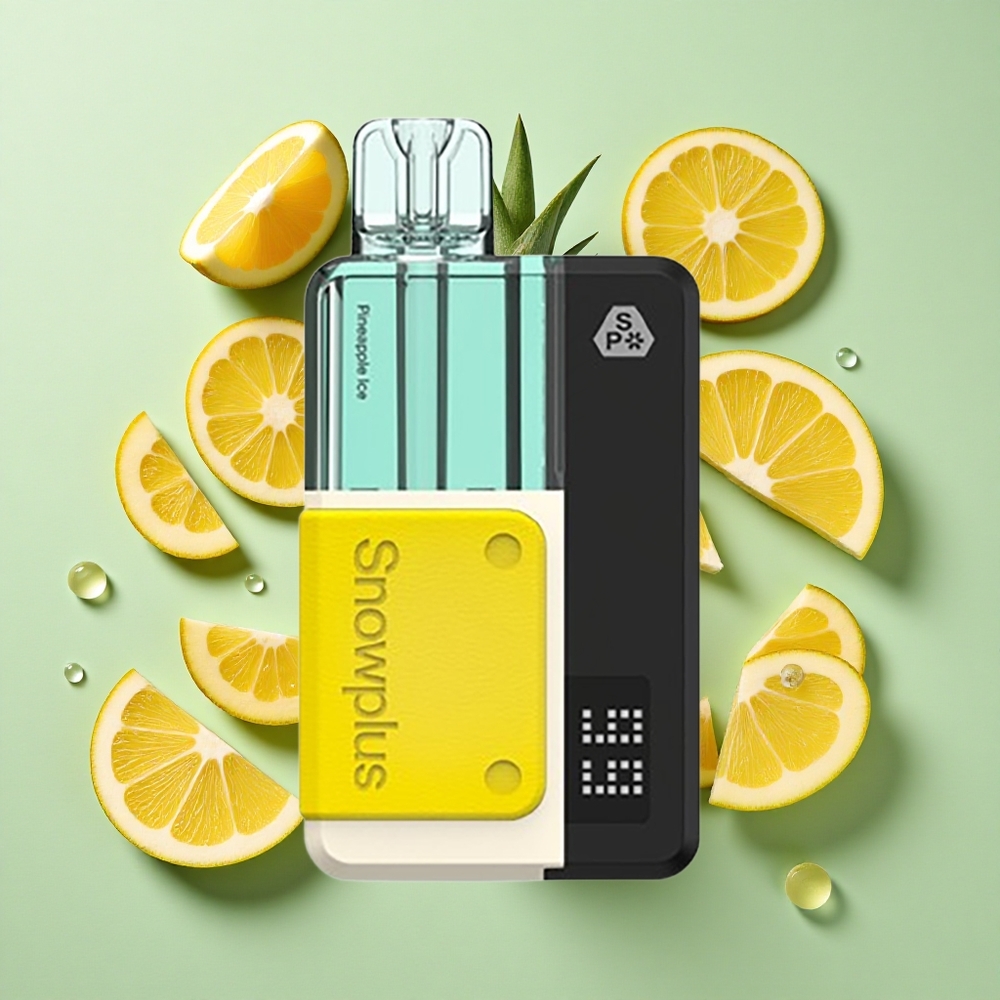 Snowplus Swift 5000 Puffs Ananas Is engros Norge Dual Mesh 1000 mAh