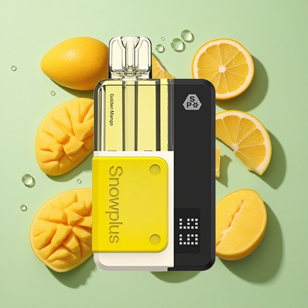 Snowplus Swift 5000 Puffs Gull Mango engros Norge Dual Mesh 1000 mAh