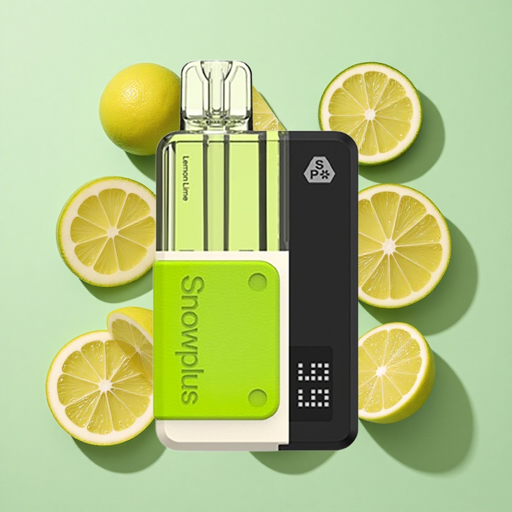 Snowplus Swift 5000 Puffs Sitron Lime engros Norge Dual Mesh 10 ml