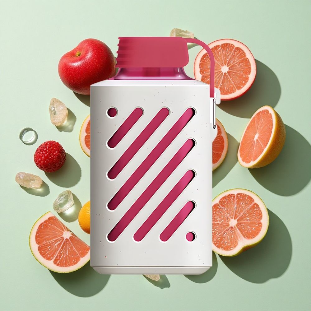 VOZOL GEAR 10000 Kirsebær Is Engangs Vape 10000 Puffs 20 ml E-væske Kapasitet engros Norge