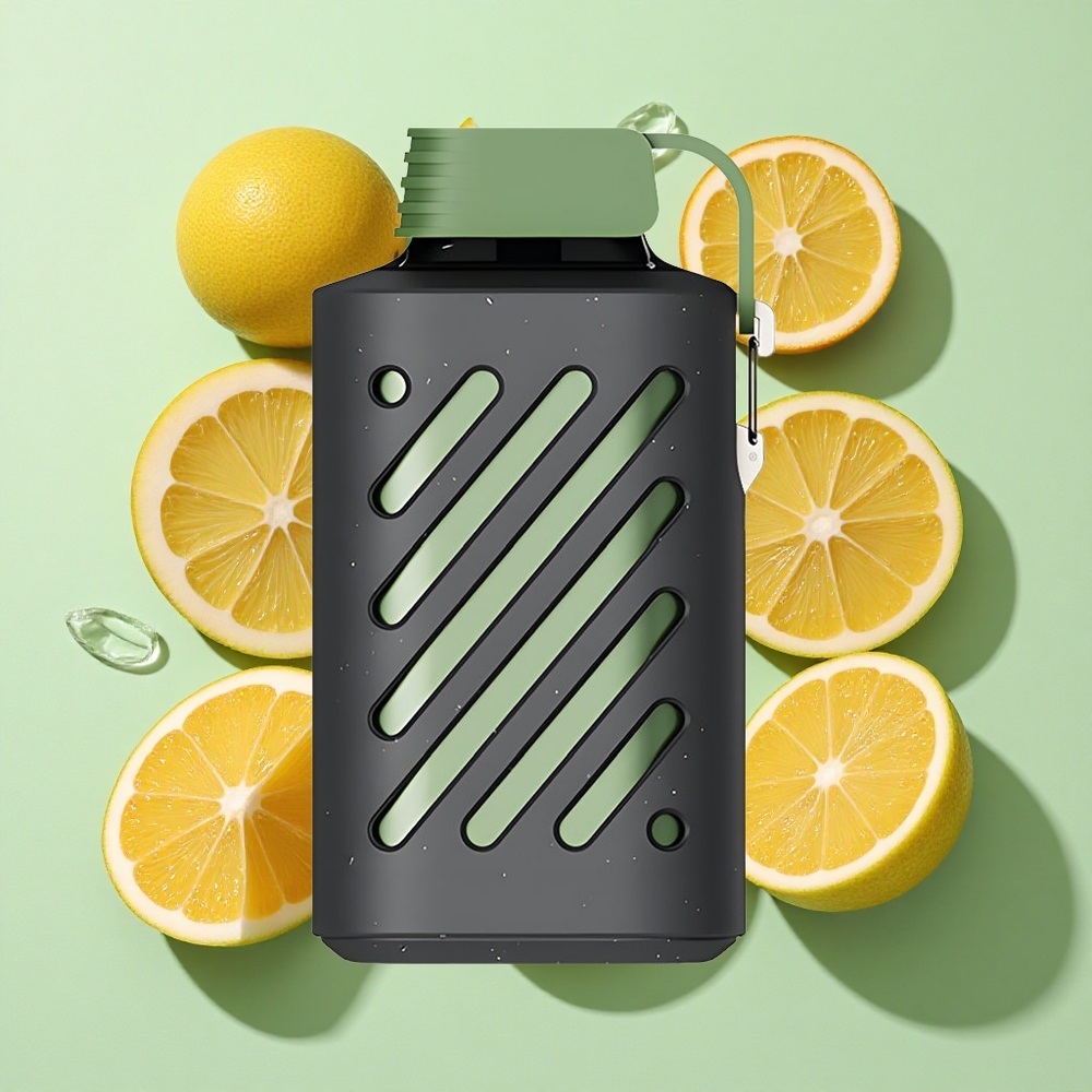 VOZOL GEAR 10000 Puffs Etterfyllbar Vape Sur Eple Is engros Norge 20 ml E-væske Kapasitet