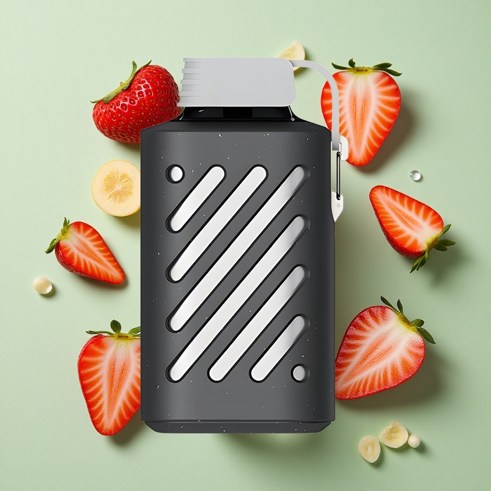 VOZOL GEAR 10000 Puffs Jordbærsmoothie engros Norge VAMT Mesh Coil