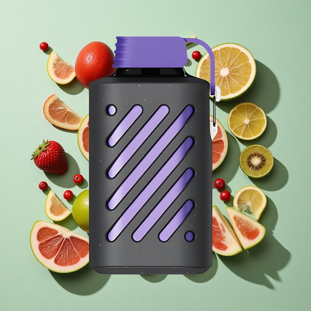 VOZOL GEAR 10000 Skogsbær Storm Engangs Vape 10000 Puffs engros Norge VAMT Mesh Coil