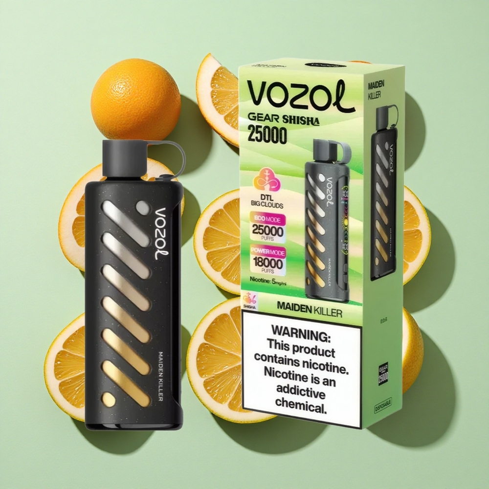 VOZOL Gear Shisha 25000 Puffs 30 Deilige Smaker Dual Mesh Dual Modes engros Norge
