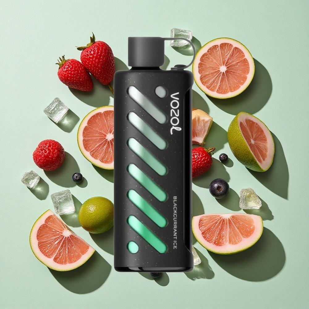 VOZOL Gear Shisha 25000 Puffs Blåbæris engros Norge S.i.L.C Tech 1000mAh