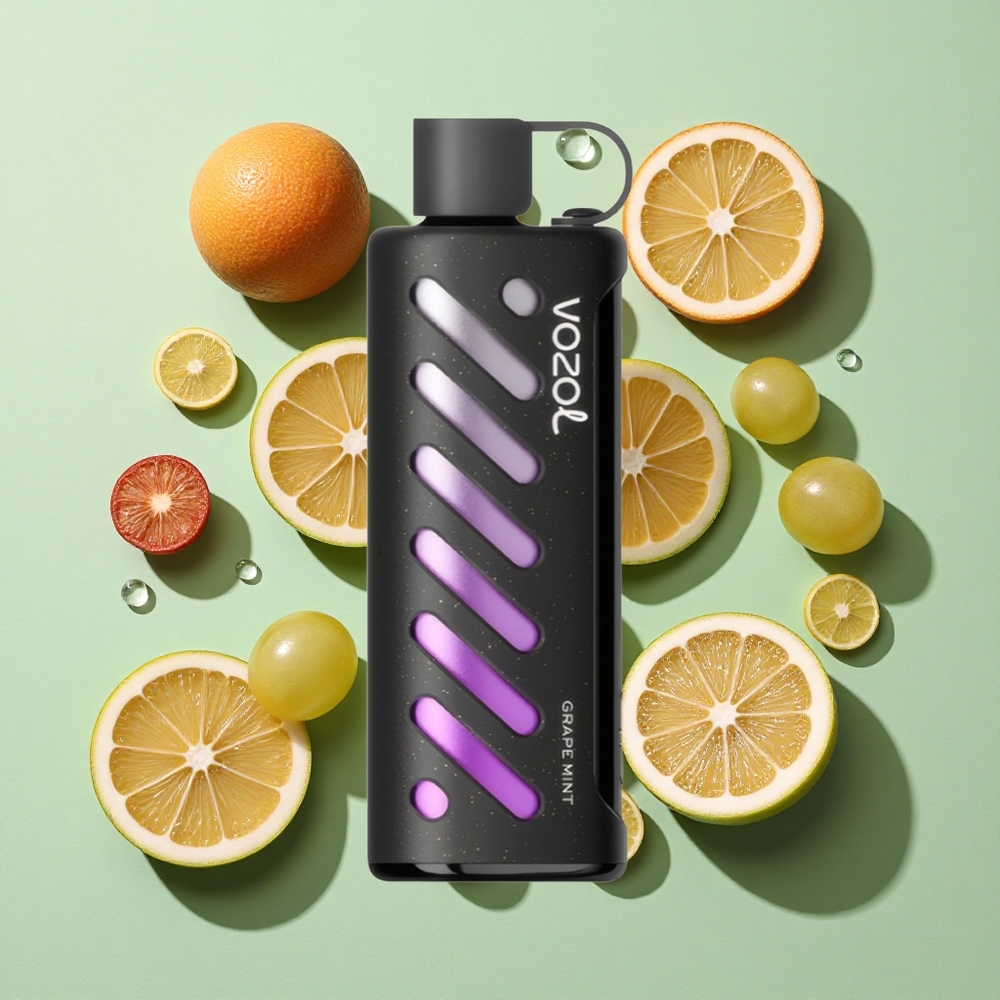 VOZOL Gear Shisha 25000 Puffs Druemynte engros Norge S.i.L.C Tech Dual Mesh Dual Modes
