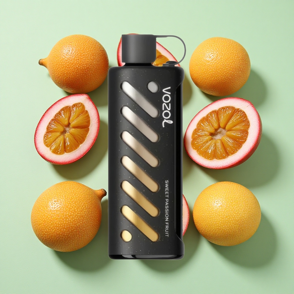 VOZOL Gear Shisha 25000 Puffs Søt Passionsfrukt Dual Mesh Dual Modes engros Norge