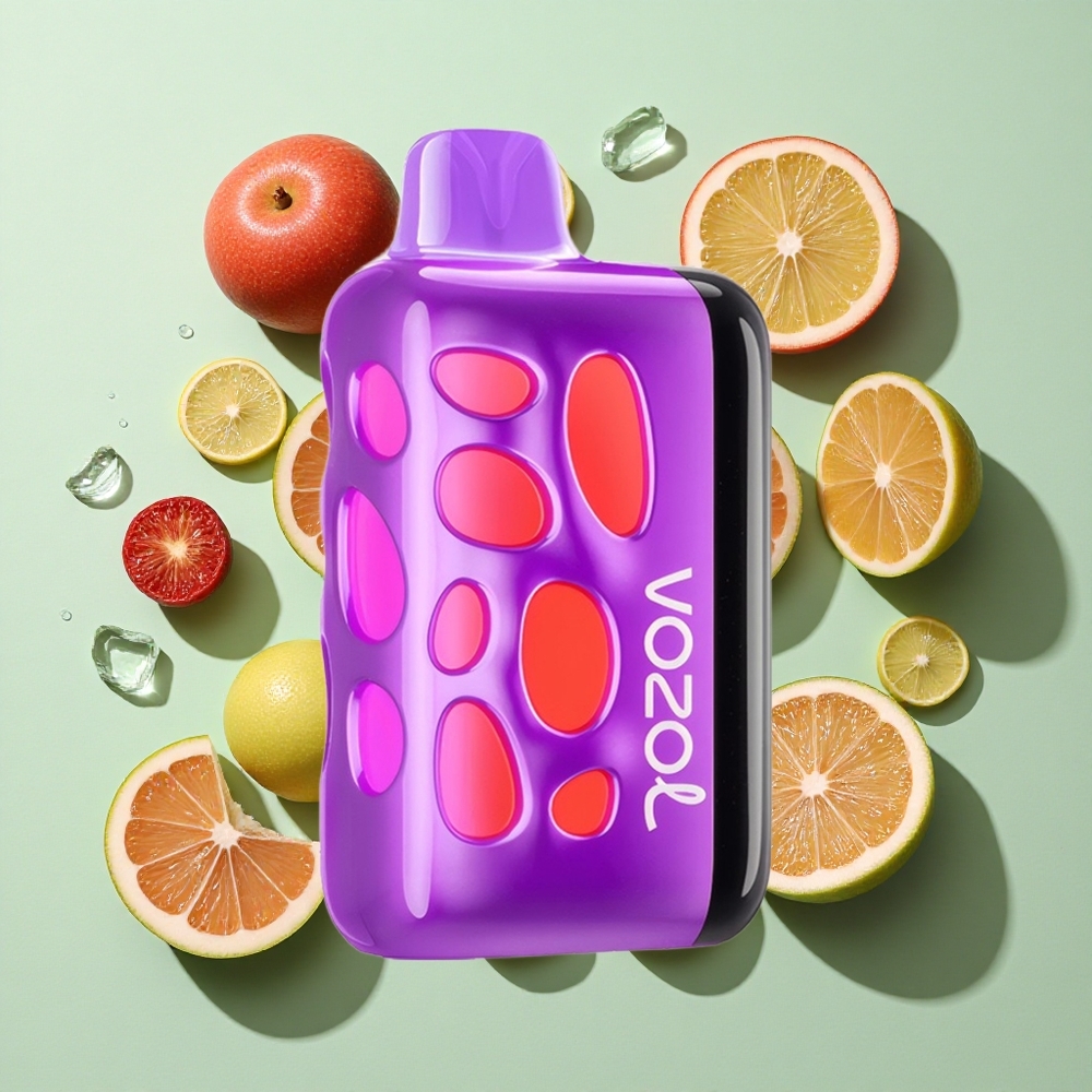VOZOL RAVE 40000 Engangs Vape Drueis engros Norge 270° Glødende Design 1000mAh Batteri