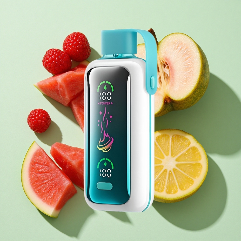 VOZOL Star 20000 Puffs Bringebær Eple Vannmelon Ananas engros Norge 2.2" HD speilskjerm Dual Mesh