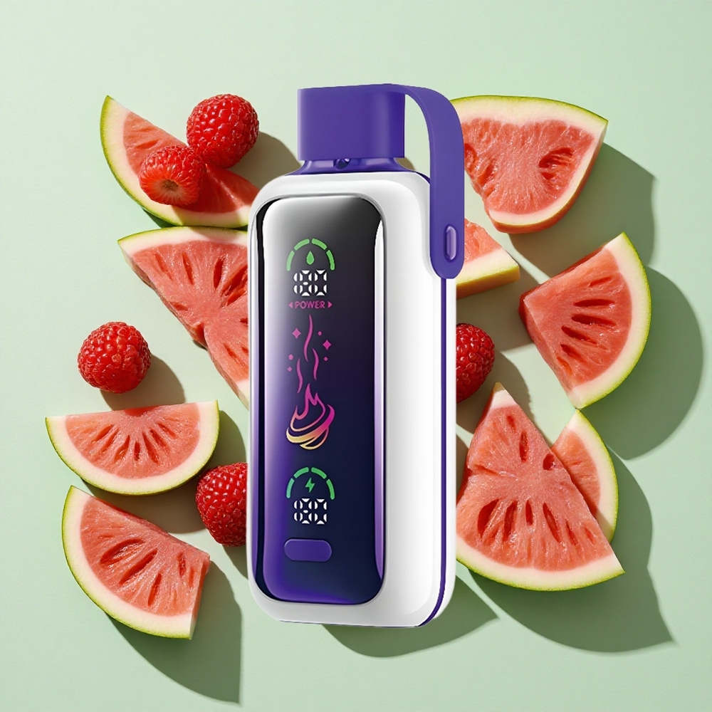 VOZOL Star 20000 Puffs Bringebær Vannmelon engros Norge 2.2" HD speilskjerm Dual Mesh