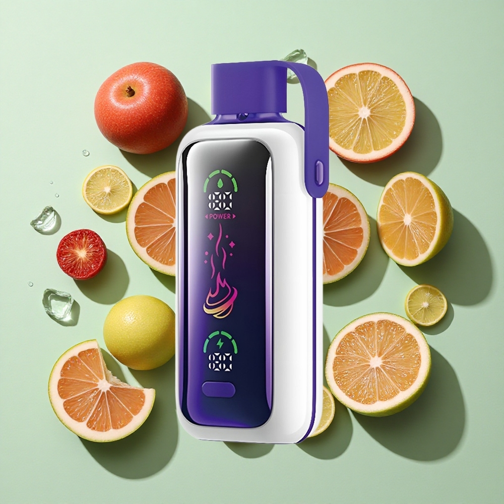VOZOL Star 20000 Puffs Druppel Is Engangs Vape engros Norge HD speilskjerm