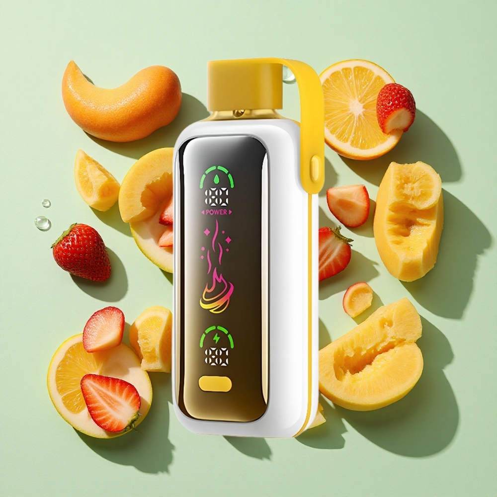 VOZOL Star 20000 Puffs Jordbær Mango engros Norge 2.2" HD speilskjerm Dual mesh