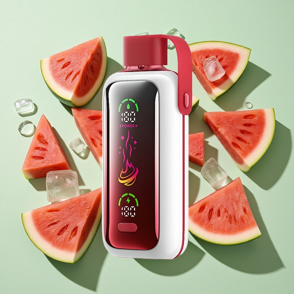 VOZOL Star 20000 Puffs Vannmelon Is engros Norge 2.2" HD speilskjerm Dual Mesh