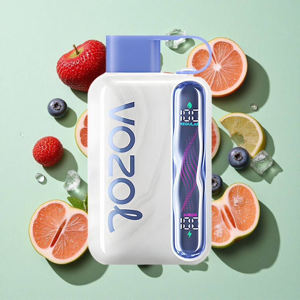 VOZOL STAR 40000 Puffs Blåbær Is Engangs Vape 1000mAh Type-C engros Norge