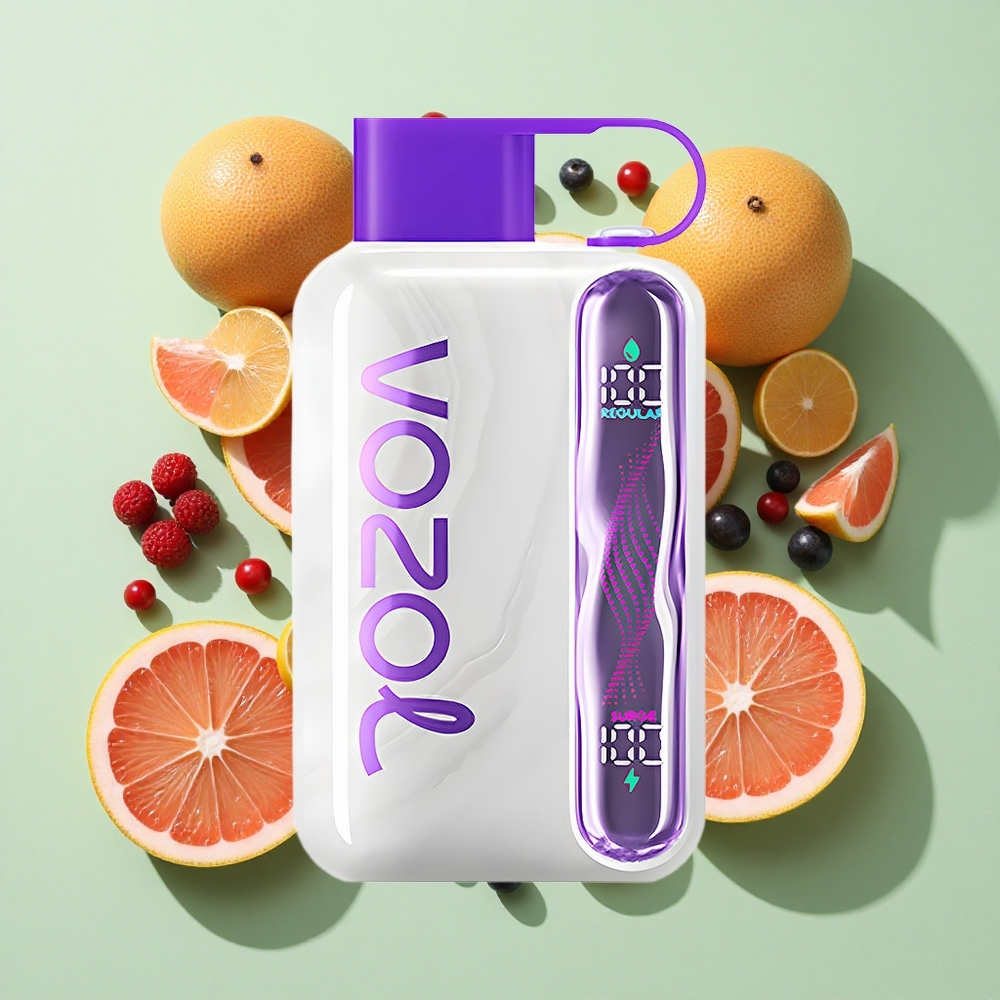 VOZOL STAR 40000 Puffs Cherimoya Grapefrukt Bær Engros Norge 1000mAh Type-C