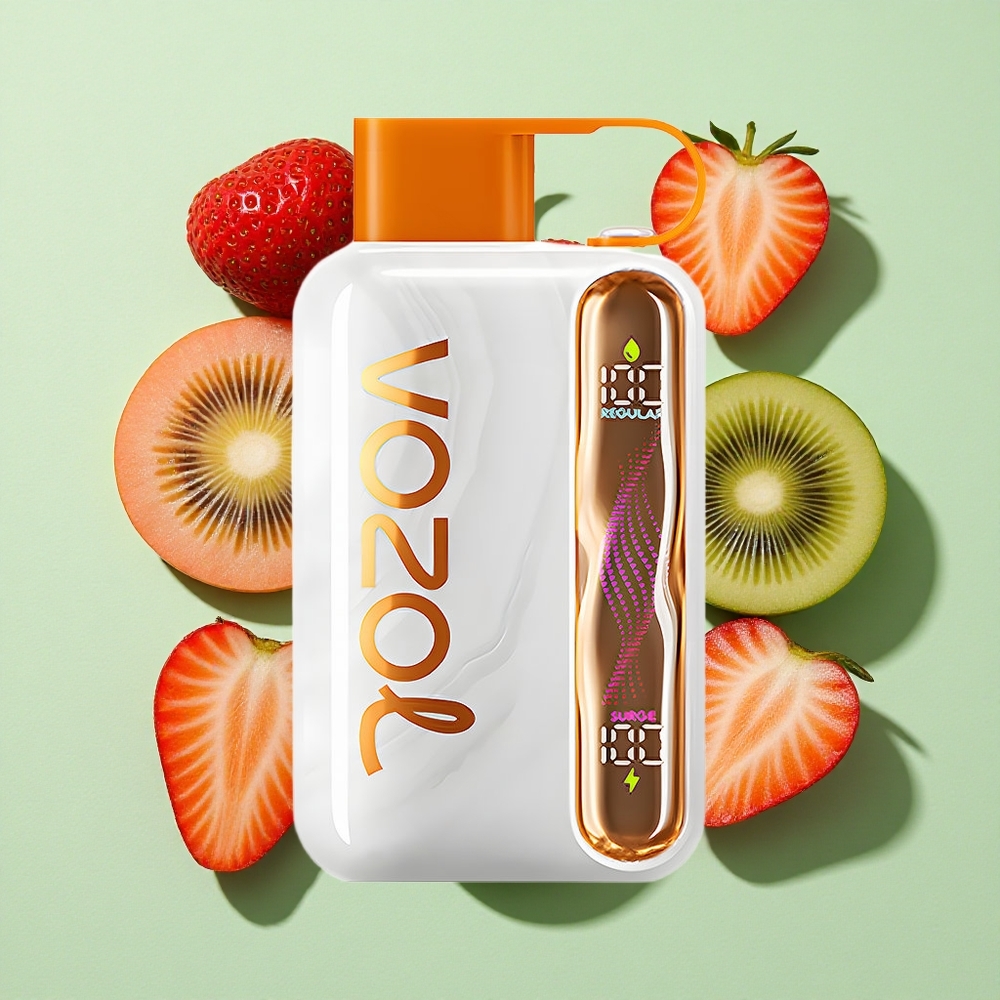 VOZOL STAR 40000 Puffs Jordbær Kiwi engros Norge 1000mAh Type-C