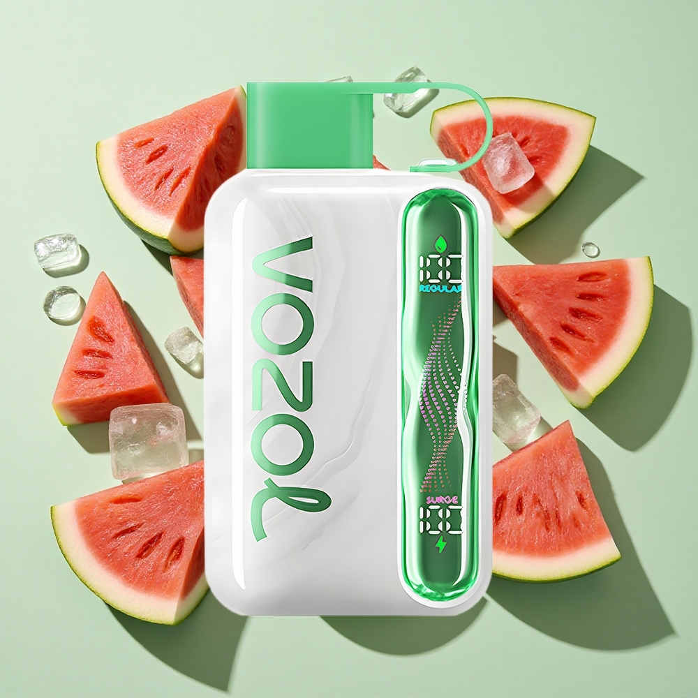 VOZOL STAR 40000 Puffs Vannmelon Is Engangs Vape 1000mAh Batterikapasitet Type-C Ladning engros Norge