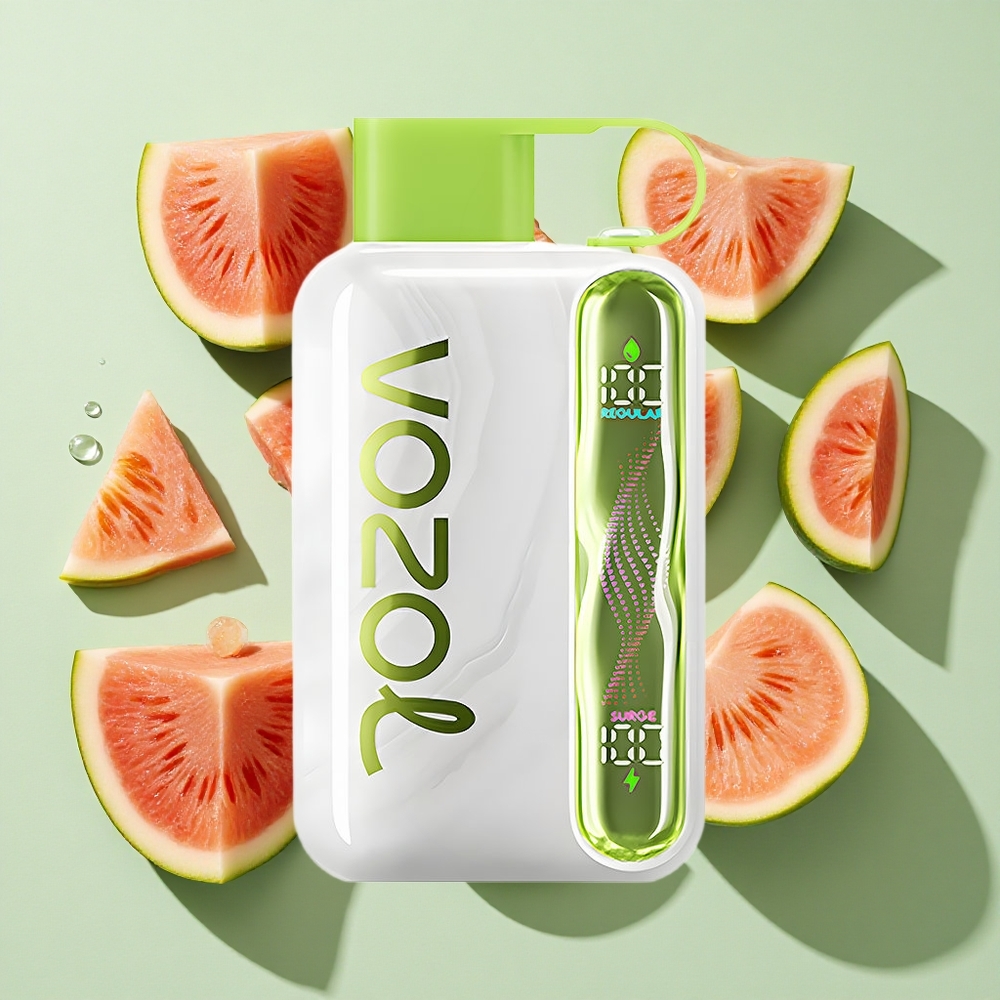 VOZOL STAR 40000 Puffs Vannmelon Sur Fersken Engangs Vape 1000mAh Type-C engros Norge