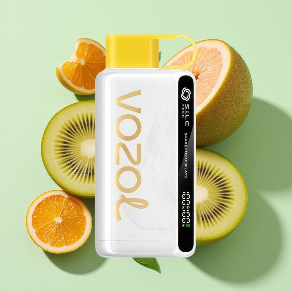 VOZOL STAR 9000/12000 Engangs Vape Kiwi Pasjonsfrukt Guava engros Norge 650mAh Batterikapasitet