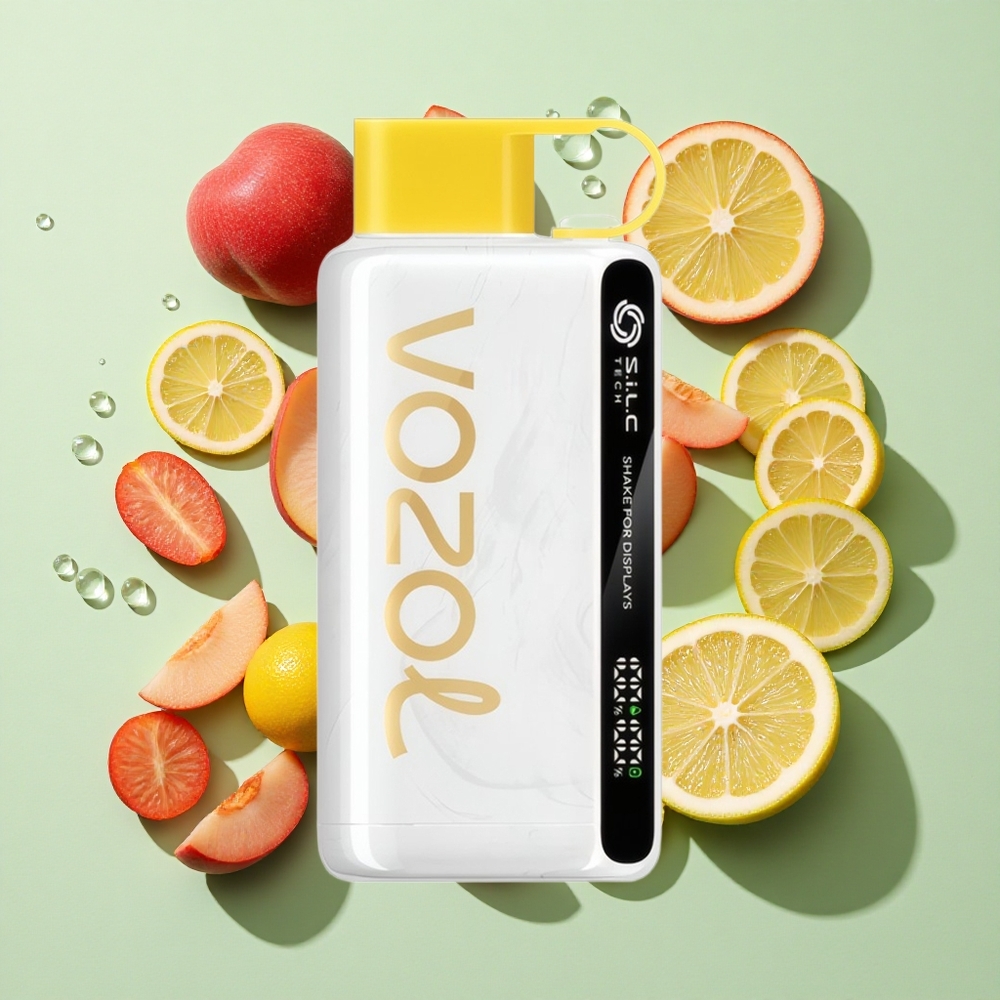 VOZOL STAR 9000/12000 Engros Norge Engangs Vape Kirsebær Fersken Lemonade 9000/12000 Puffs 650mAh Batteri