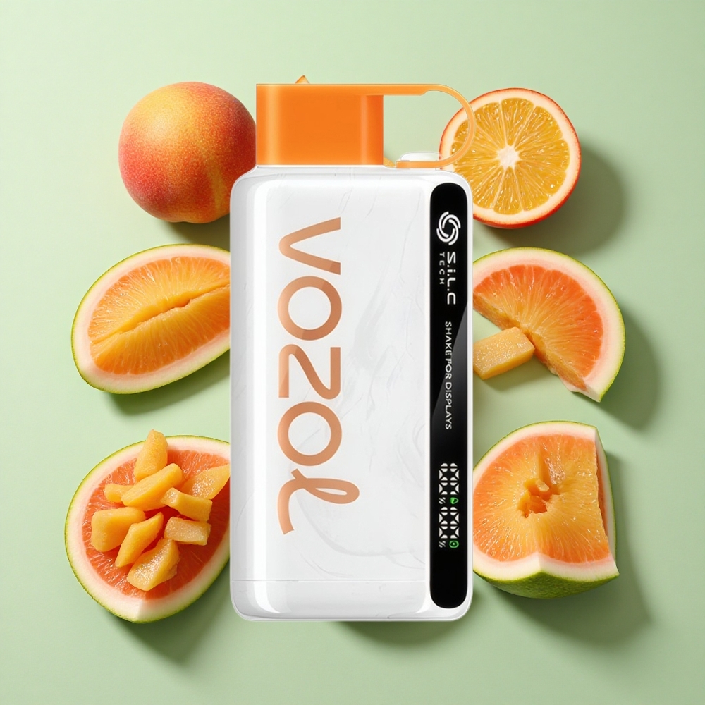 VOZOL STAR 9000/12000 Fersken Mango Vannmelon Engangs Vape opptil 9000/12000 Puffs engros Norge S.i.L.C TECH