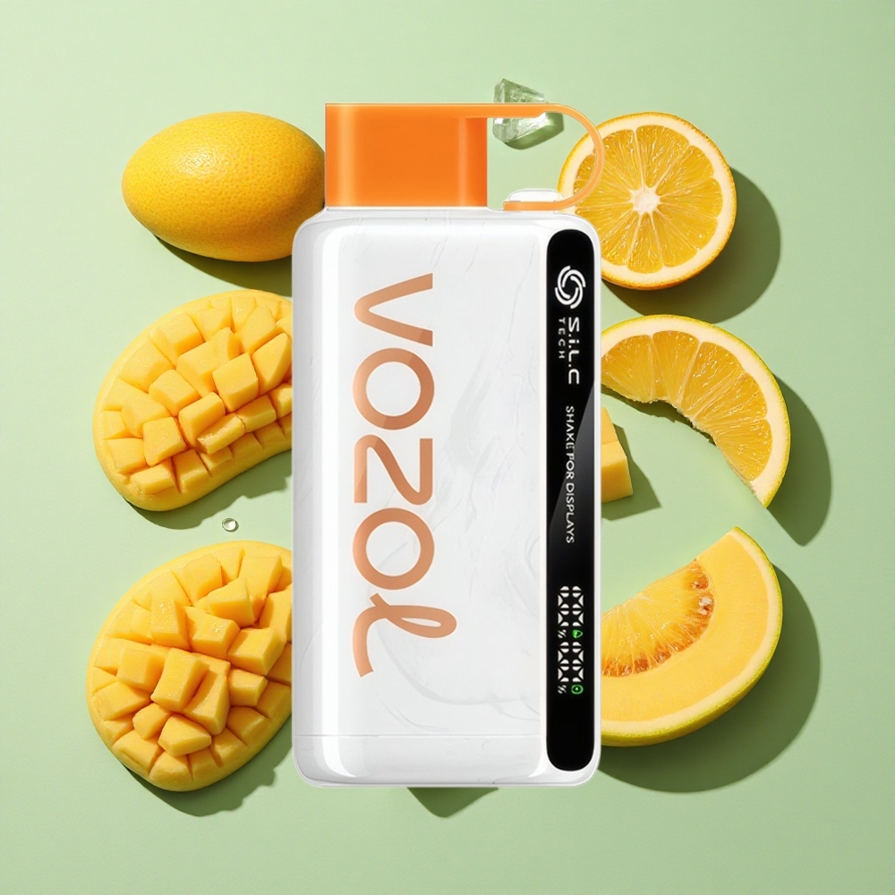 VOZOL STAR 9000/12000 Mexica Mango Is engros Norge Rist for å vise & 30% raskere ladning