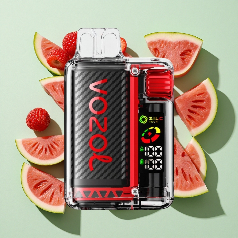 VOZOL Vista 20000 Puffs Bringebær Vannmelon engros Norge OLED Skjerm 650mAh