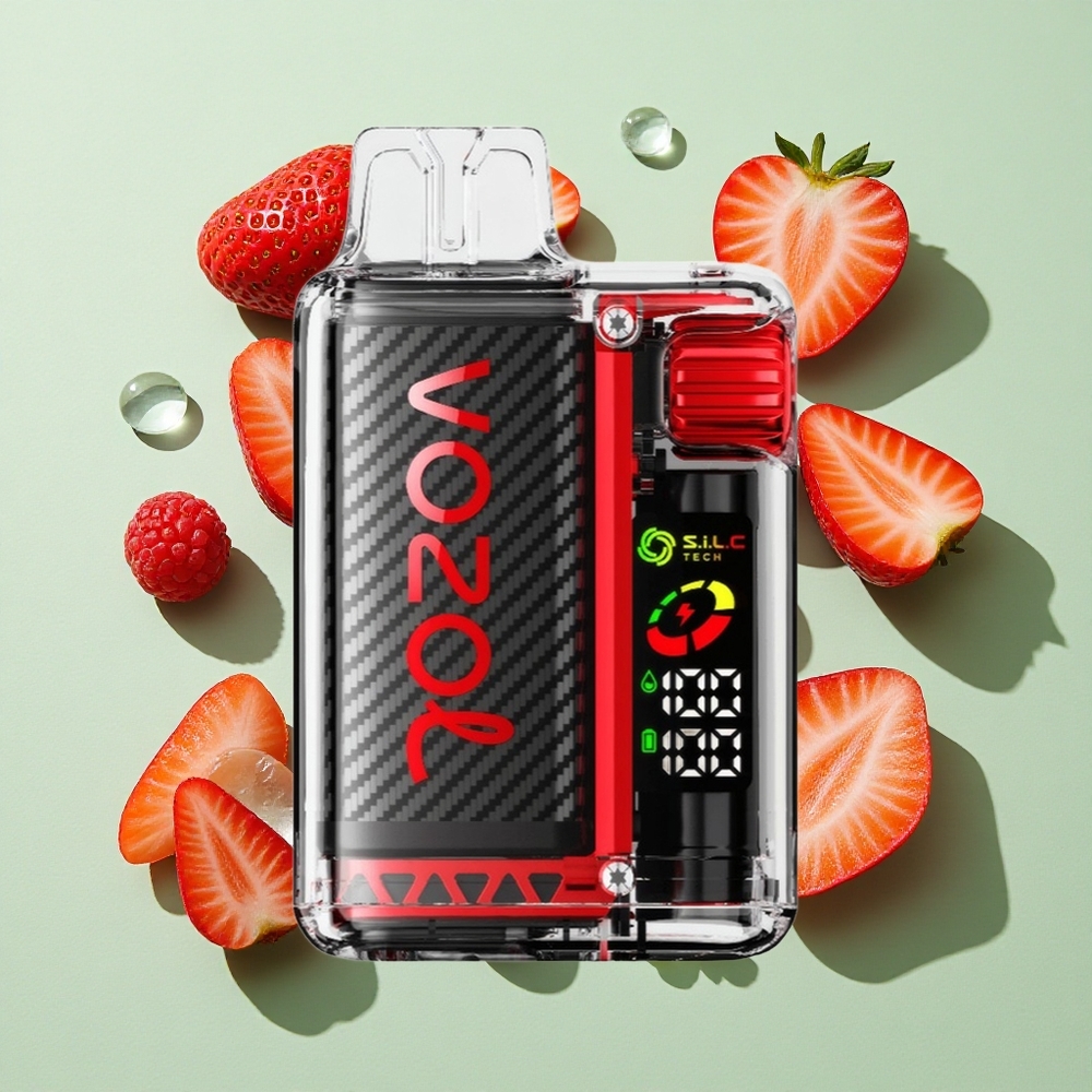 VOZOL Vista 20000 Puffs Jordbær Bringebær Kirsebær engros Norge 650mAh 2% Nikotin