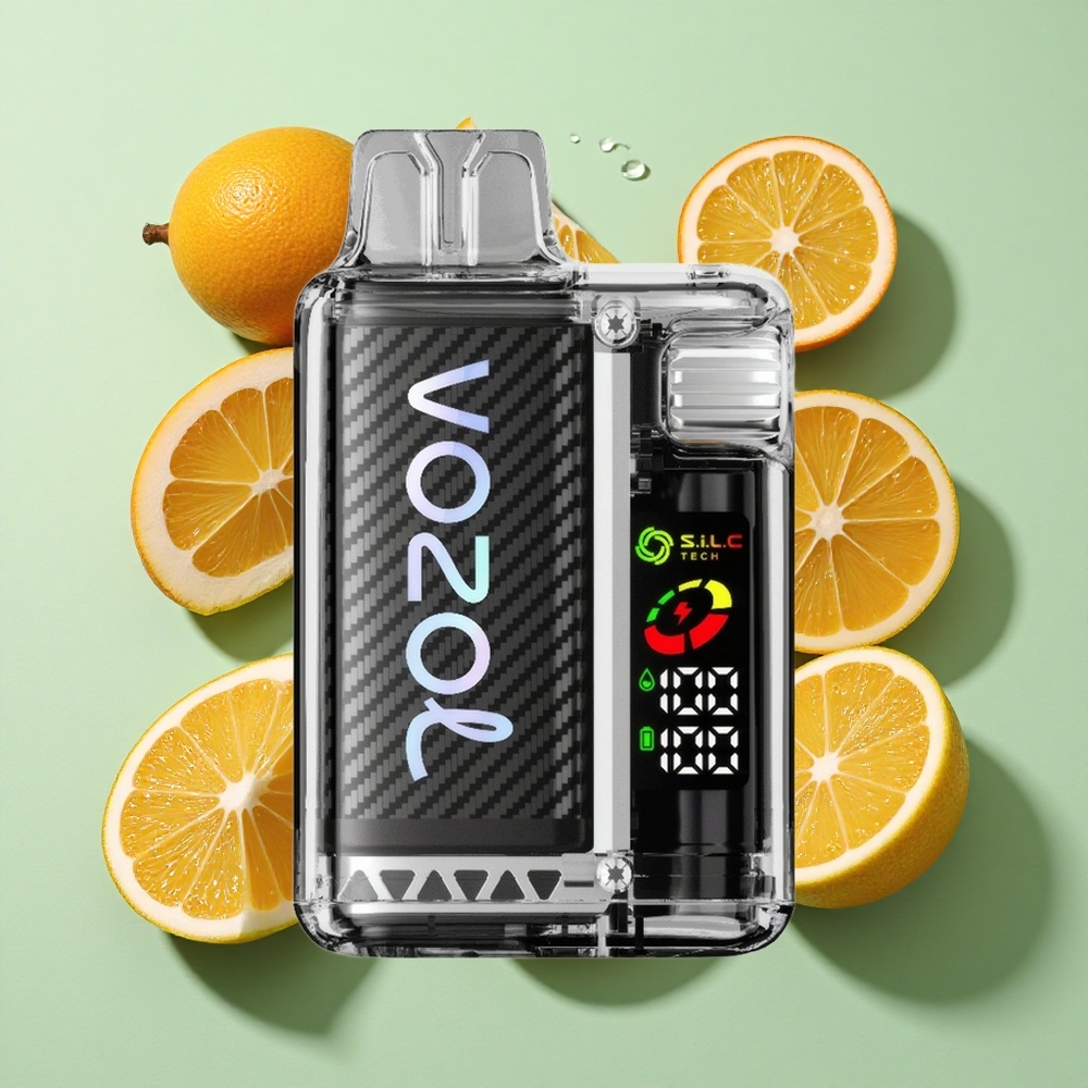 VOZOL Vista 20000 Puffs Lavafire (Lavabrann) engros Norge med OLED-skjerm og 650mAh batteri