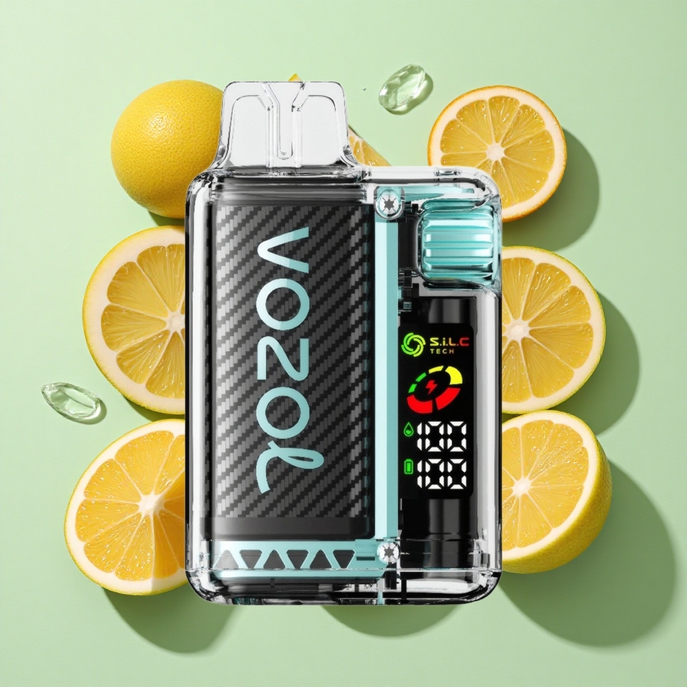 VOZOL Vista 20000 Puffs Sur Eple Is Engangs Vape med OLED Skjerm engros Norge