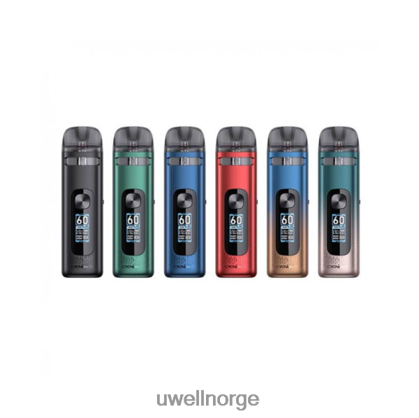 UWELL Vape Kit - UWELL CROWN X kit pod system D6204Z234 rød