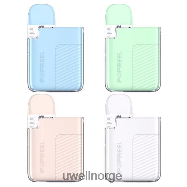 UWELL Norge - UWELL POPREEL PK1 pod kit | 520 mah D6204Z51 eplegrønn