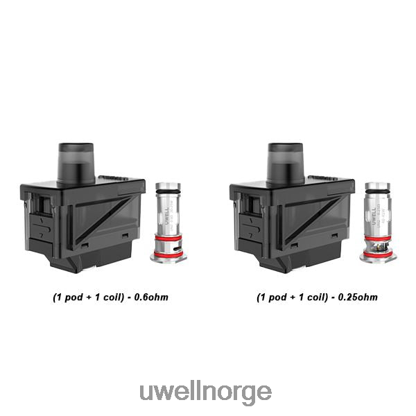 UWELL Vape Kit - UWELL HAVOK V1 coil pod sett 1 pod + 1 coil D6204Z274 0,25 ohm