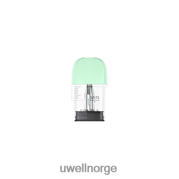 UWELL Vape Kit - UWELL POPREEL P1 erstatningspute (4-pakning) D6204Z84 1,2 ohm
