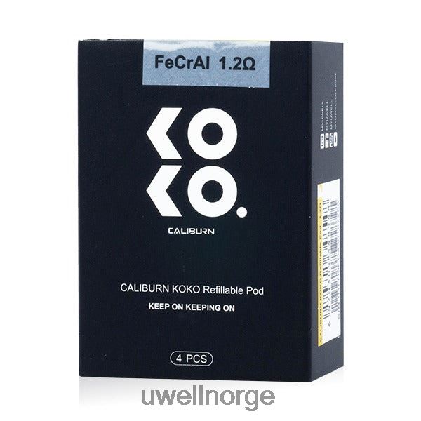 UWELL Vape Price - UWELL CALIBURN KOKO pods (4-pakning) D6204Z95 1,2 ohm