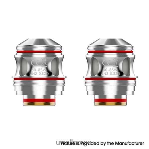 UWELL Flavors - UWELL VALYRIAN 3 erstatningsspoler | 2-pakning D6204Z20 fecrai 0,14ohm