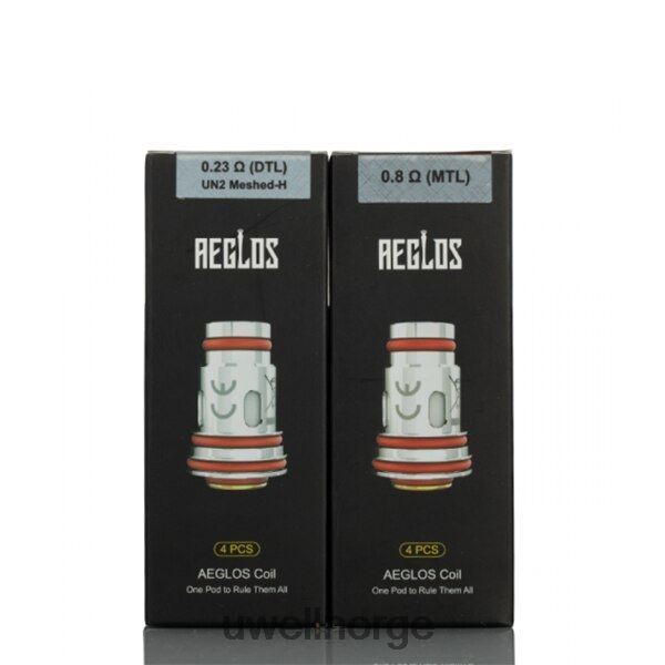 UWELL Norge - UWELL AEGLOS spoler | 4-pakning D6204Z271 p1 un2 meshed-h 0,2ohm