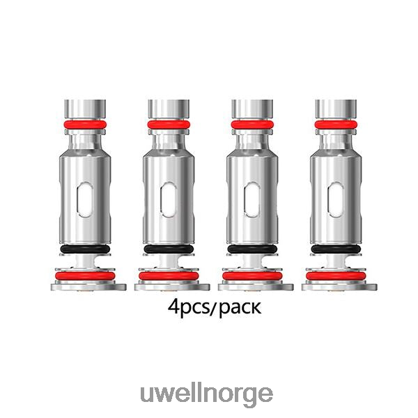 UWELL Oslo - UWELL CALIBURN G2 spoler | 4-pakning D6204Z2 un2 meshed-h 1,2ohm